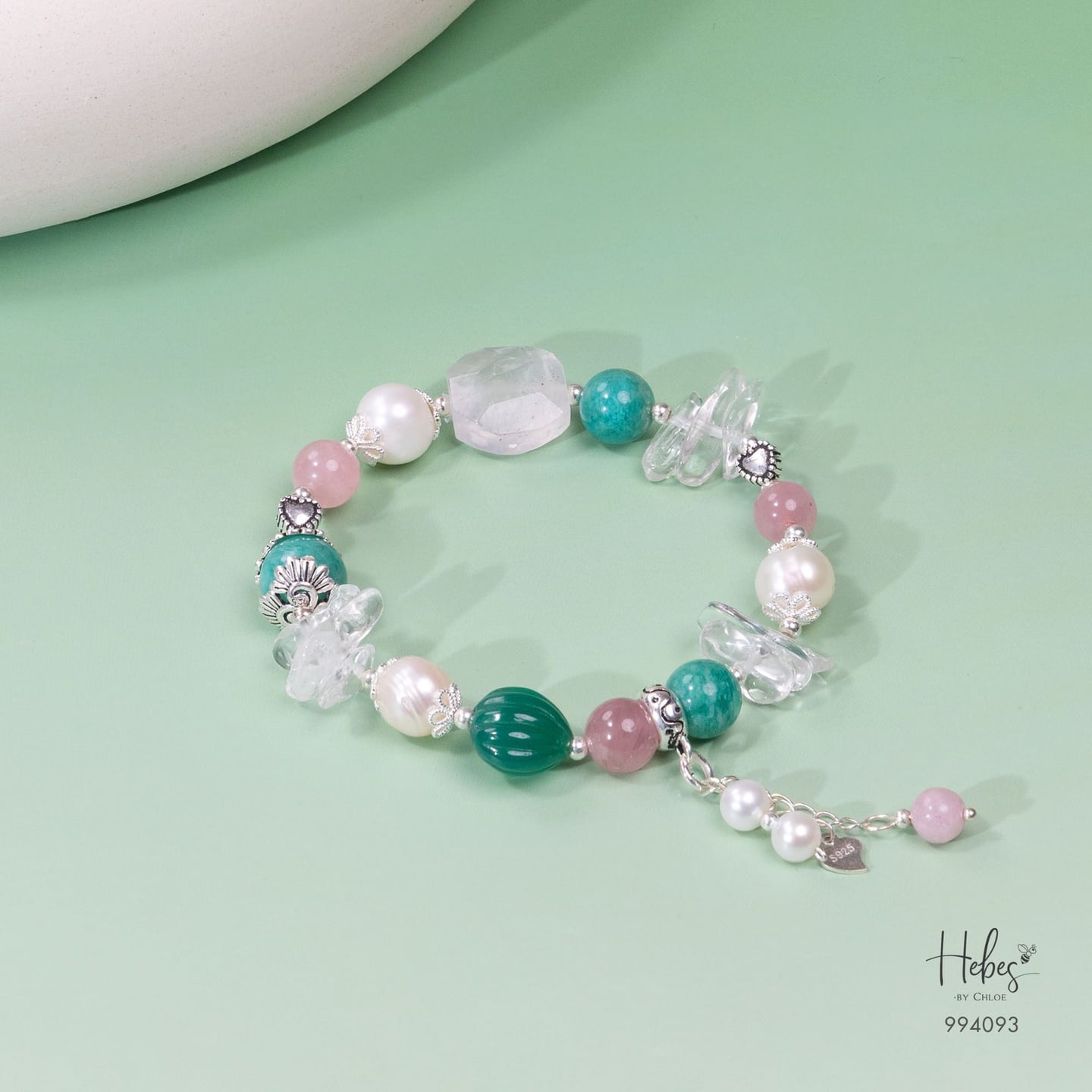 Custom Limited Rose Quartz Bracelet 994093