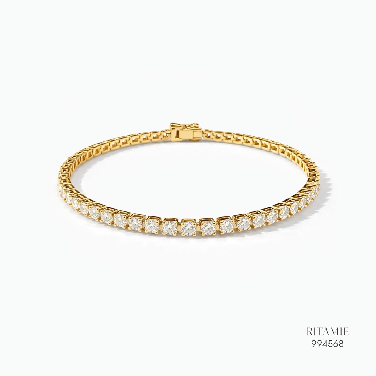 The Golden Aurora Tennis Bracelet 994568